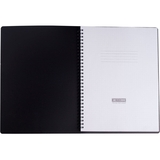 Книга записная Buromax Office в клеточку А4 спираль синяя 96 листов (BM.24451150-02) - Pampik - 2