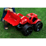Игрушечная машинка Tigres Бульдозер Maximus, 68 см, красный (64500) - Pampik - 2