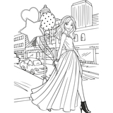 Розмальовка 1 Вересня Barbie 8, 12 сторінок (742804) - Pampik - 2