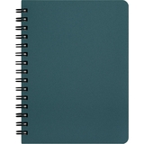 Книга записная Buromax Office в клеточку А6 спираль зеленая 96 листов (BM.24651150-04) - Pampik