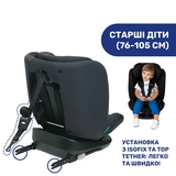 Автокресло Chicco Mokita Air i-Size серое (87034.21) - Pampik - 3