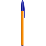 Набор шариковых ручек BIC Orange Original синий 0.36 мм 4 шт. (516336) - Pampik - 3