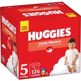 Підгузки на липучках Huggies Little Movers 5 (11-25 кг), 126 шт. - Pampik - 3