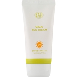 Заспокійливий сонцезахисний крем для обличчя з центелою Lamelin Cica Sun Cream SPF 50+ PA++++ 70 мл - Pampik