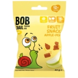 Натуральные снеки для детей Bob Snail Яблоко и груша, 40 г - Pampik