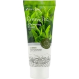 Пінка для вмивання 3W Clinic Green Tea Cleansing Foam з екстрактом зеленого чаю 100 мл - Pampik