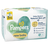 Дитячі вологі серветки Pampers Harmonie New Baby Aloe Vera, 138 шт. (3 уп. по 46 шт.) - Pampik - 3