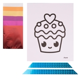 Набір для творчості 1 Вересня Капкейк Аплікація фольгою (954560) - Pampik - 2