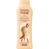 Гель для душа Tulipan Negro Cream Edition Milk Meringue & Cinnamon Bath And Shower Gel, 650 мл - Pampik