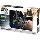 Сборная модель Revell Звездный СИД-истребитель Outland из сериала Мандалорец, масштаб 1:65, 51 деталь (RVL-06782) - Pampik