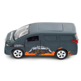 Автомодель TechnoDrive Шевроны Героев Toyota Alphard Отряд Бабочек (KM6011) - Pampik - 3