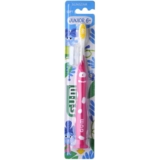 Зубная щетка GUM Junior Monster мягкая розовая - Pampik