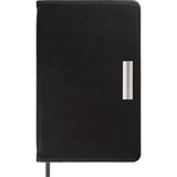 Ежедневник датированный Buromax Salerno 2024 A6 черный (BM.2530-01) - Pampik