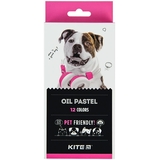 Пастель масляная Kite Dogs 12 цветов (K22-071) - Pampik