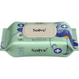 Салфетки влажные медицинские Salve, 120 шт. - Pampik