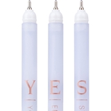 Ручка шарико-масляная Yes Ombre синие чернила упаковка 24 шт. (412 000) - Pampik - 2