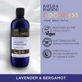 Гель для душу Baylis & Harding Goodness Sleep Lavender and Bergamot 500 мл - Pampik - 2