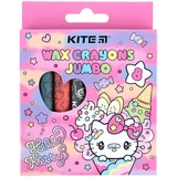 Мел восковой Kite Jumbo Hello Kitty, 8 шт. (HK24-076) - Pampik