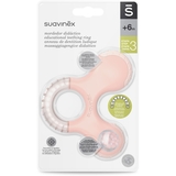 Прорізувач Suavinex з брязкальцем нюдовий (400269/7) - Pampik - 2