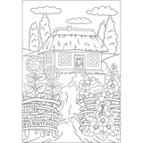 Раскраска 1 Вересня Моя страна-Украина 12 страниц (743049) - Pampik - 2