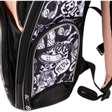 Рюкзак школьный Yes S-100 Anime полукаркасный, черный с персиковым (559579) - Pampik - 6