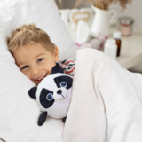 Іграшка м'яконабивна Macik Круглик Панда, 18 см (МС 080501-13) - Pampik - 4