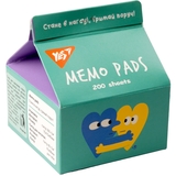 Бумага для заметок Yes Tetra Pak Stand with Ukraine 7х7.5 см 200 листов (170361) - Pampik - 2