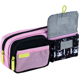 Пенал мягкий Kite 8.5x22x3.5 см розово-черный (K24-2701-5) - Pampik - 3