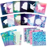 Набор для творчества Nebulous Stars Скетчбук Стикеры по номерам (11129) - Pampik - 3