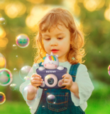 Генератор мильних бульбашок Beiens Фотоапарат Єдиноріг (907D) - Pampik - 4