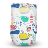 Підгузки на липучках Offspring Willy the Whale1 (до 4 кг), 56 шт. - Pampik - 2