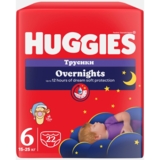 Підгузки-трусики Huggies Overnight 6 (15-25 кг), 22 шт. - Pampik - 2