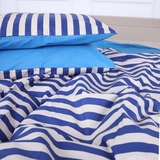 Простыня MirSon Ranforce Elite 17-4783 Columbus 110х160 см голубая (2200008968274) - Pampik - 5