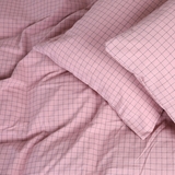 Простыня MirSon на резинке 40-0010 "Agatha" 80*160 см розовая (2200009027840) - Pampik - 2