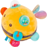 Сенсорная мягкая игрушка Battat Пчелка Пушистик Дзиж (BX2037Z) - Pampik - 2