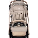 Коляска 3 в 1 Peg-Perego Veloce Mon Amour Belvedere SLK з підставкою до люльки рожеве золото - Pampik - 3
