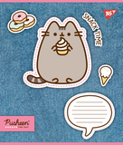 Набор тетрадей Yes Pusheen. Snack time А5, в линейку, 12 листов, 25 шт. (767229) - Pampik - 5