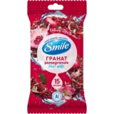 Влажные салфетки Smile Гранат и белый чай, 15 шт. - Pampik