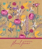 Набор тетрадей Yes Floral frame Крафт А5, в линейку, 18 листов, 10 шт. (765091) - Pampik - 4