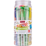 Ручка кулькова 1 Вересня Candy сині чорнила упаковка 30 шт. (411587) - Pampik - 4