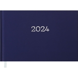 Еженедельник датирован Buromax Monochrome 2024 синий (BM.2804-02) - Pampik