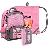 Рюкзак Yes S-72 Collection I Love Corgi с пеналом и сумкой (559792) - Pampik