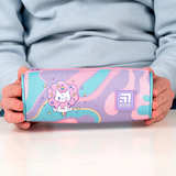 Пенал мягкий Kite Rainbow Catcorn 7x19х6.5 см голубой (K24-667-5) - Pampik - 4