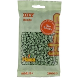 Термомозаїка Hama Midi Набір сіро-зелених біо-намистин, 1000 шт. (HM-190-101) - Pampik