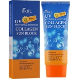 Сонцезахисний крем для обличчя Ekel з колагеном SPF 50/PA+++ 70 мл - Pampik