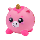 Игрушка-антистресс Smooshzees Luvzees Единорог Цаппи коллекционная розовая (8225) - Pampik - 2