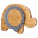 Бамбукова тарілка слоник FreeON з силіконовою присоскою (46408) - Pampik - 2