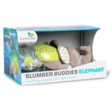 Игрушка-ночник Summer by Ingenuity Slumber Buddies Elephant мягкая (06436ADSV) - Pampik - 2