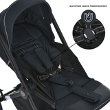 Коляска универсальная 2 в 1 El Camino ERA ME 1100 Black Night (26303) - Pampik - 16