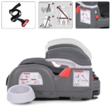 Автокресло-бустер El Camino ME 1144 Roro Isofix black черное (ME 1144 RORO ISO r.black) - Pampik - 5